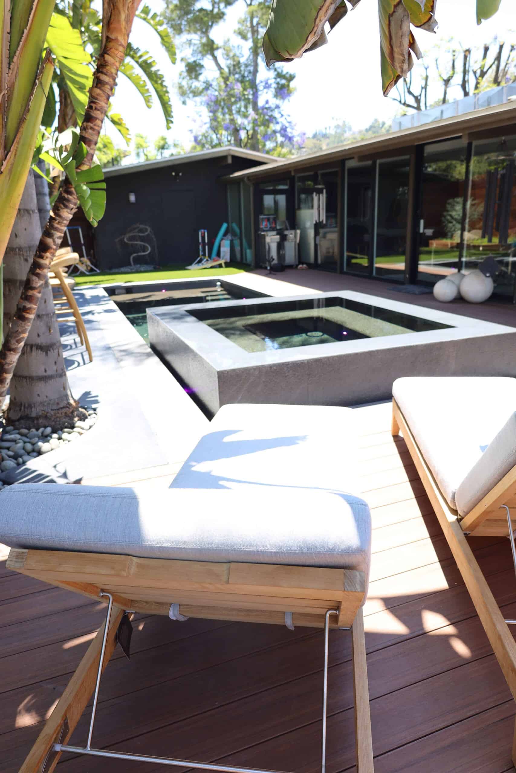 Blog hero photo for "Designing The Ultimate Outdoor Kitchen Cabana Layout For Luxury Backyards" — relevant completed pool/backyard project