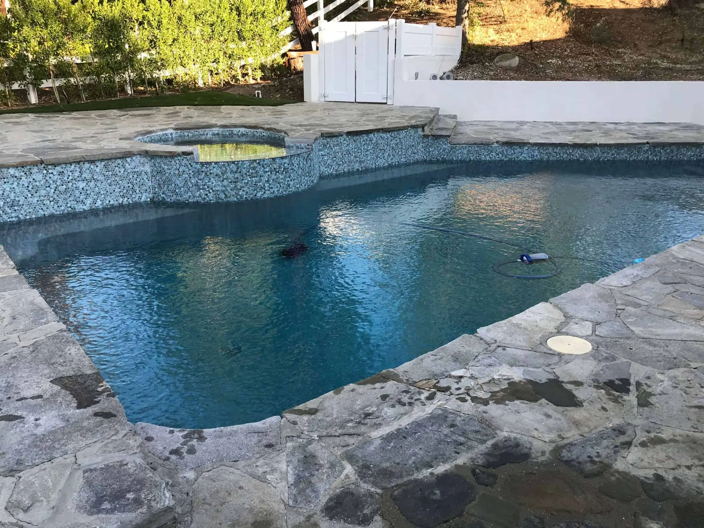 Blog hero photo for "Pool Fencing in Los Angeles- Hire A Pro" — relevant completed pool/backyard project