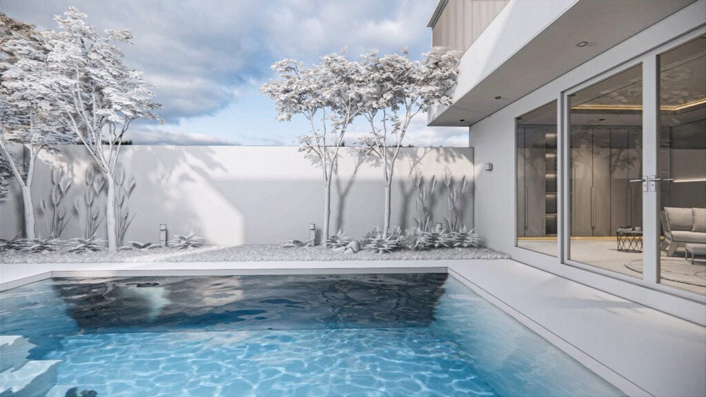 how deep are plunge pools