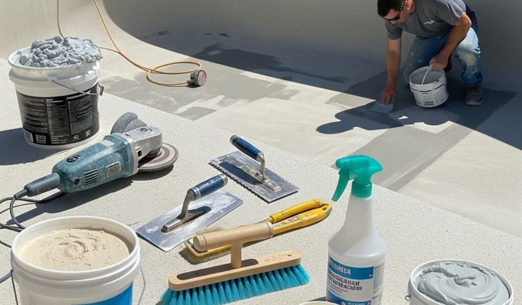 concrete pool resurfacing