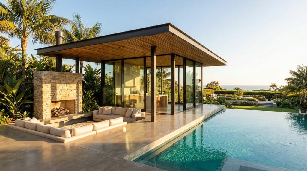 elevating luxury living with modern pool cabana de 1768410113244