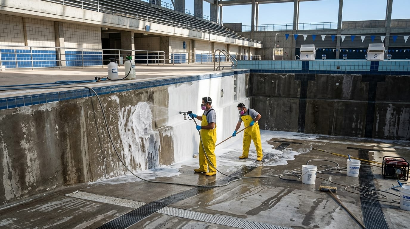 Commercial Pool Acid Wash Pricing Tiers