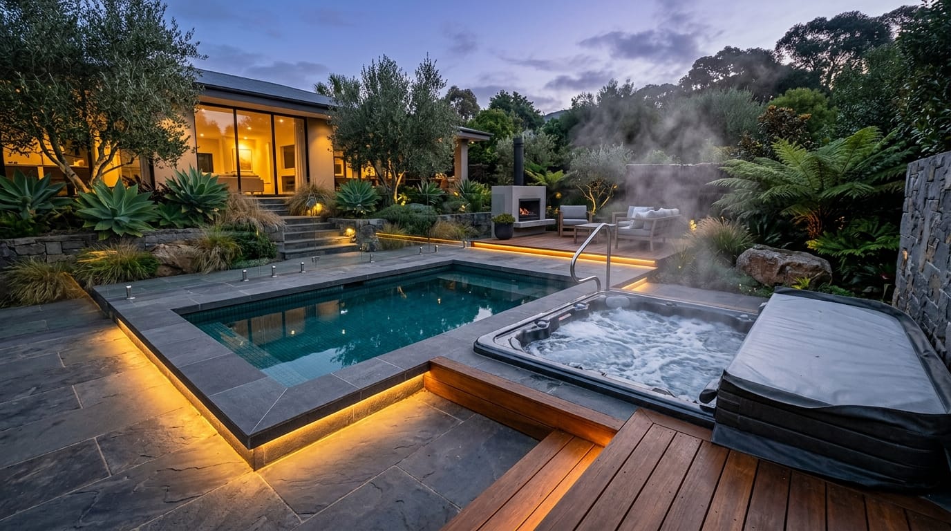 Plunge Pool vs Spa: Choosing the Best Compact Luxury for Your Backyard Year-Round Heat Retention vs Aesthetic Architectural Integration