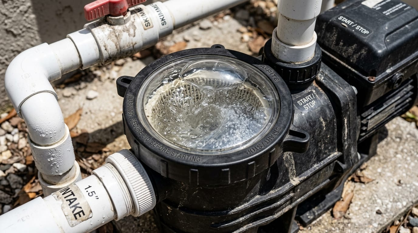 Suction Side Air Leaks And Pump Prime Issues