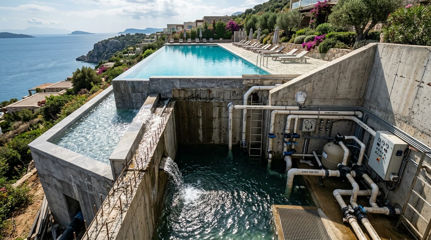 Catch Basin Capacity And Surge Tank Hydraulics